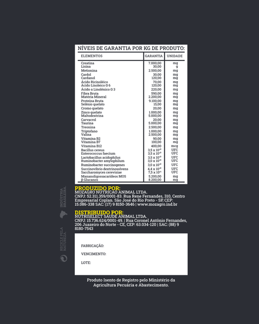 SELECT CAVALO CRESCIMENTO - 3KG